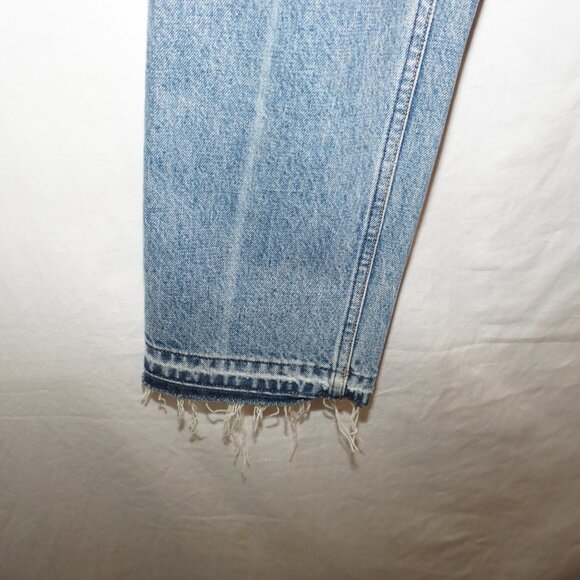 Helmut Lang High Rise Straight Jean Creased Vintage Denim Blue Straight Jeans 30 - Picture 3 of 13
